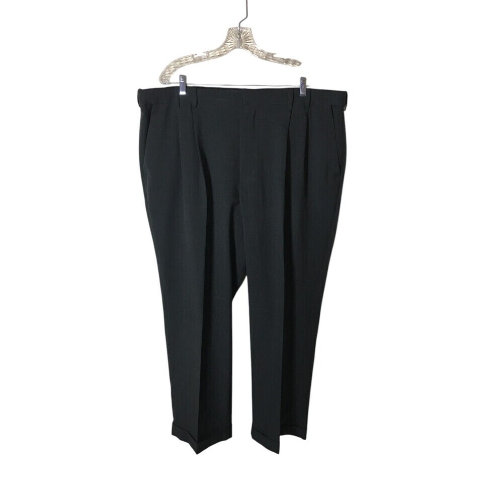 Van Heusen Dress Pants Men's Size 44 X 30 Gray Tapered Leg